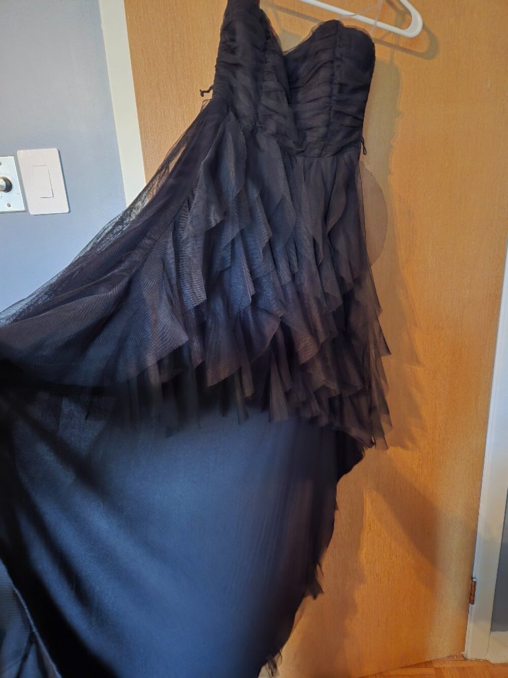 Streetwear Society Black Tulle High-Low Corset Dress Size 5 Prom